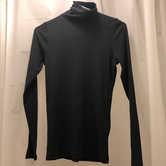 Ribbed turtle neck long sleeves - Picture 1 of 3